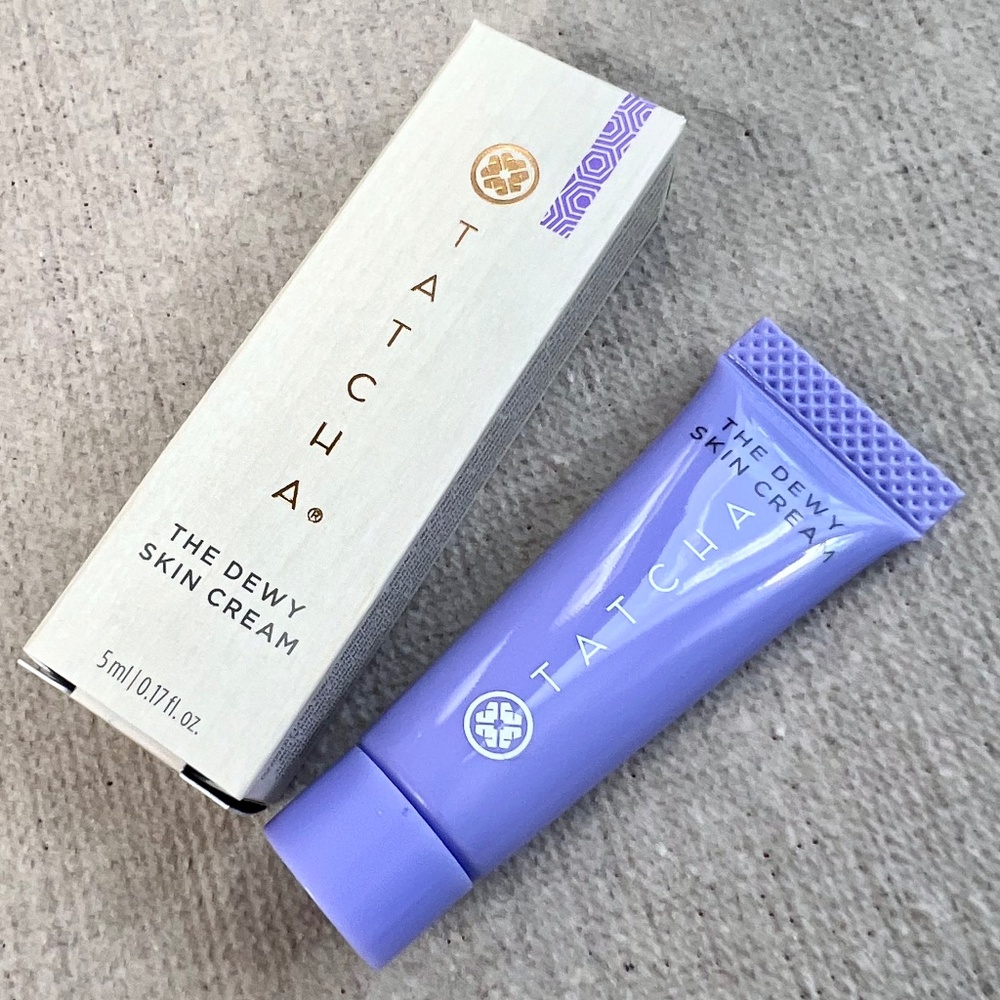 ❤️3 for $25❤️ TATCHA The Dewy Skin Cream Line-Plumping Moisturizer mini